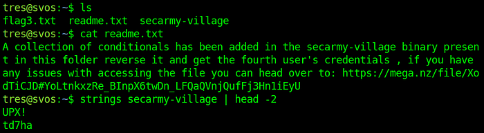 Instructions for the fourth challenge.